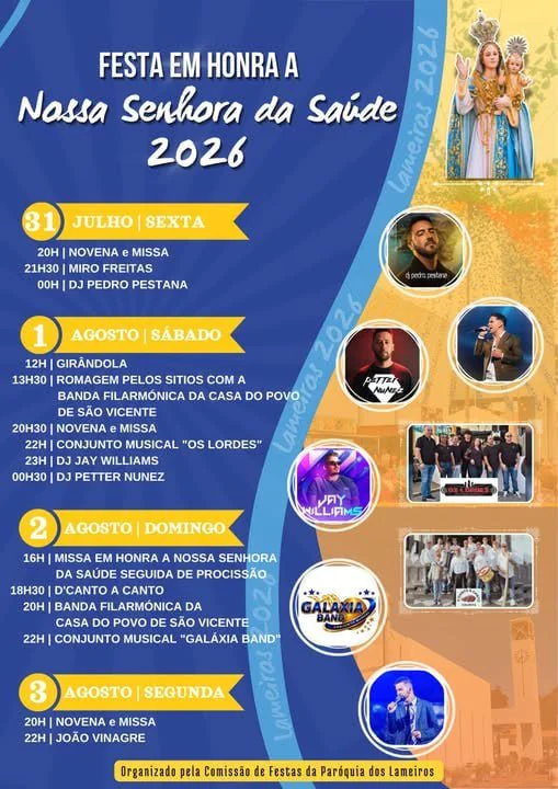 Festa em honra de Nossa Senhora da Saúde 2026 — event image