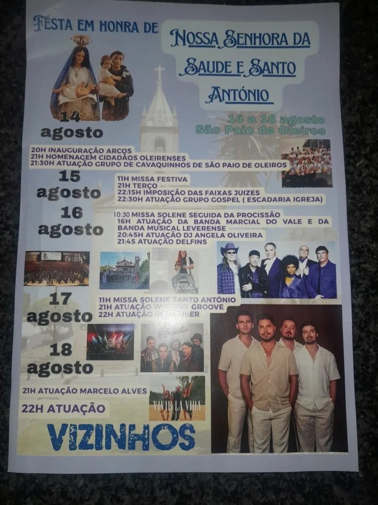 Festa em honra de Nossa Senhora da Saúde e Santo António 2026 — event image