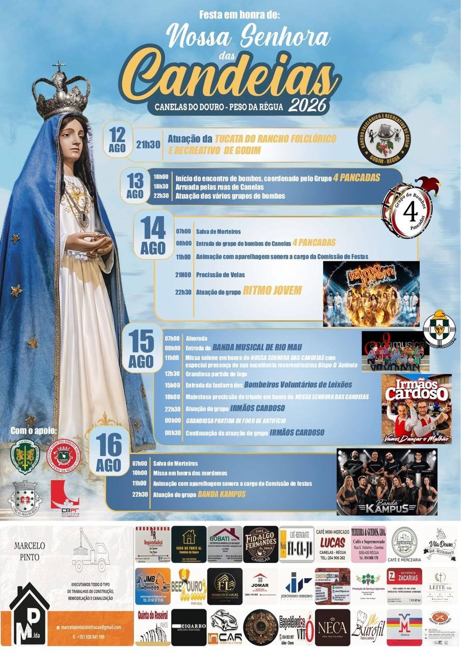 Festa em honra de Nossa Senhora das Candeias 2026 — event image