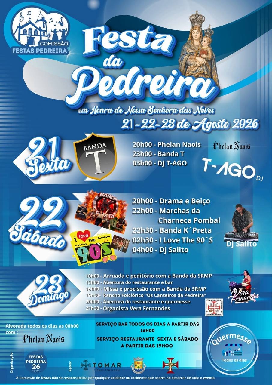 Festa em honra de Nossa Senhora das Neves 2026 — event image