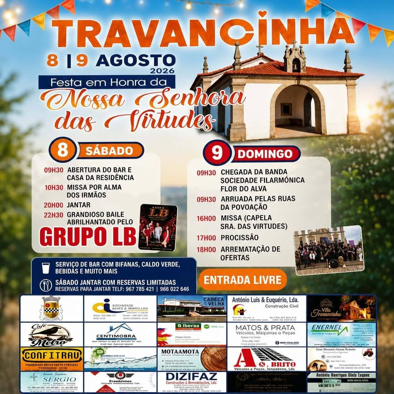 Festa em honra de Nossa Senhora das Virtudes 2026 — event image