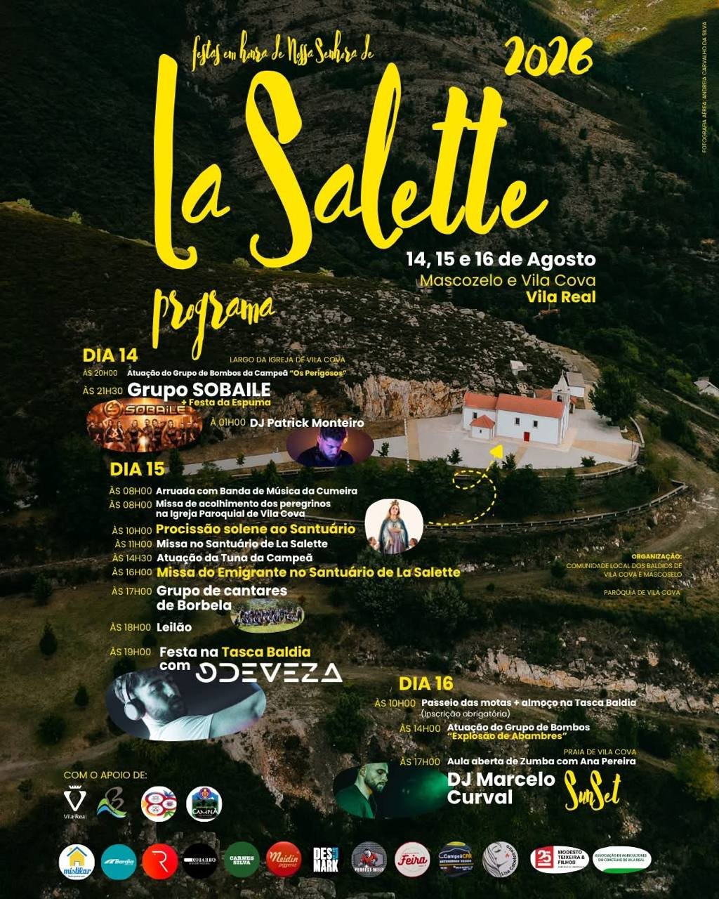 Festa em honra de Nossa Senhora de La Salette 2026 - Vila Cova — event image