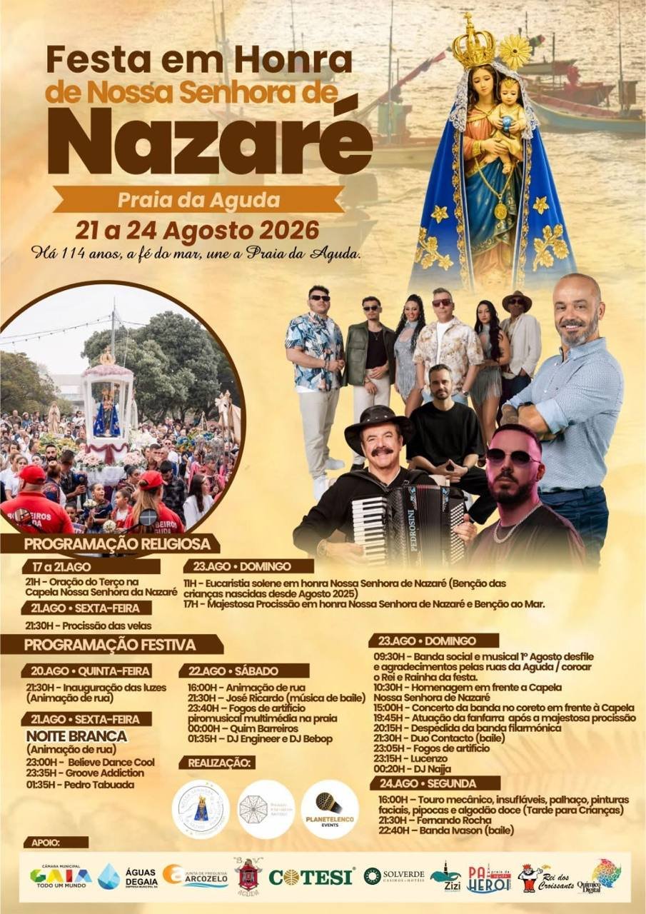 Festa em honra de Nossa Senhora de Nazaré 2026 — event image