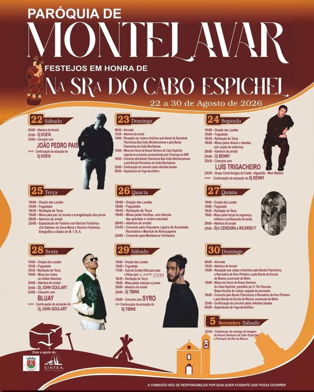 Festa em honra de Nossa Senhora do Cabo Espichel 2026 — event image