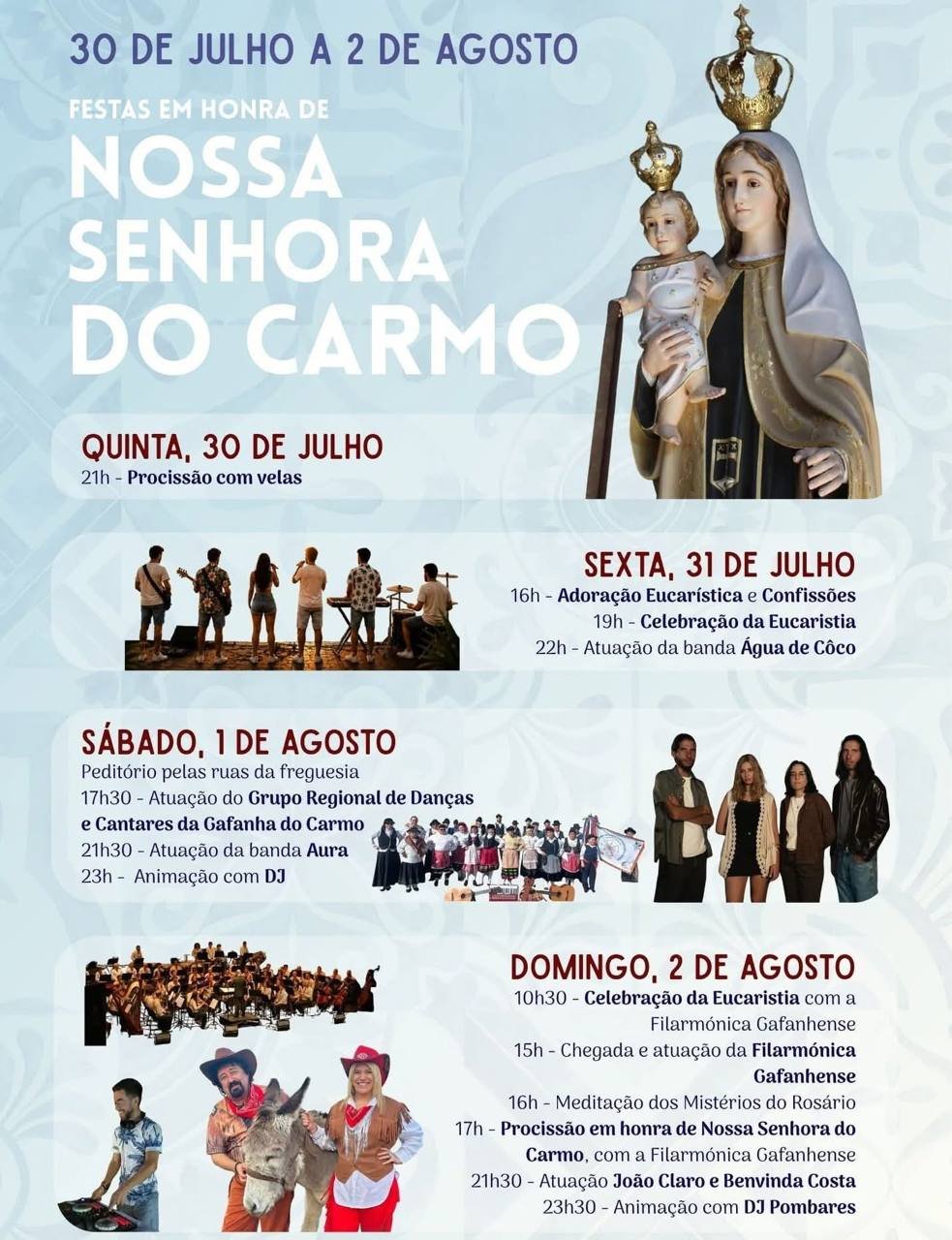 Festa em honra de Nossa Senhora do Carmo 2026 — event image