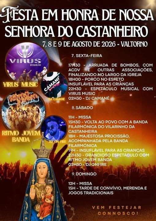 Festa em honra de Nossa Senhora do Castanheiro 2026 — event image