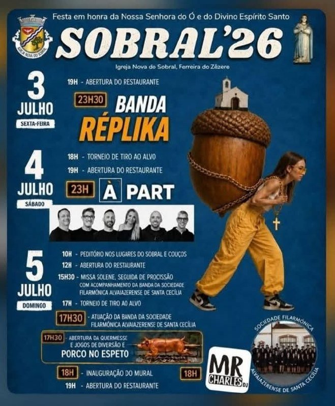 Festa em honra de Nossa Senhora do Ó e do Divino Espírito Santo 2026 — event image