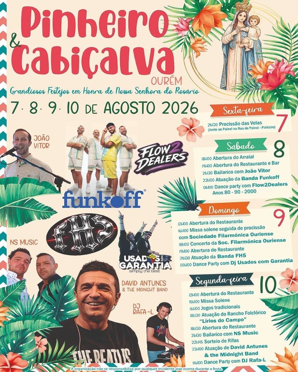 Festa em honra de Nossa Senhora do Rosário 2026 — event image