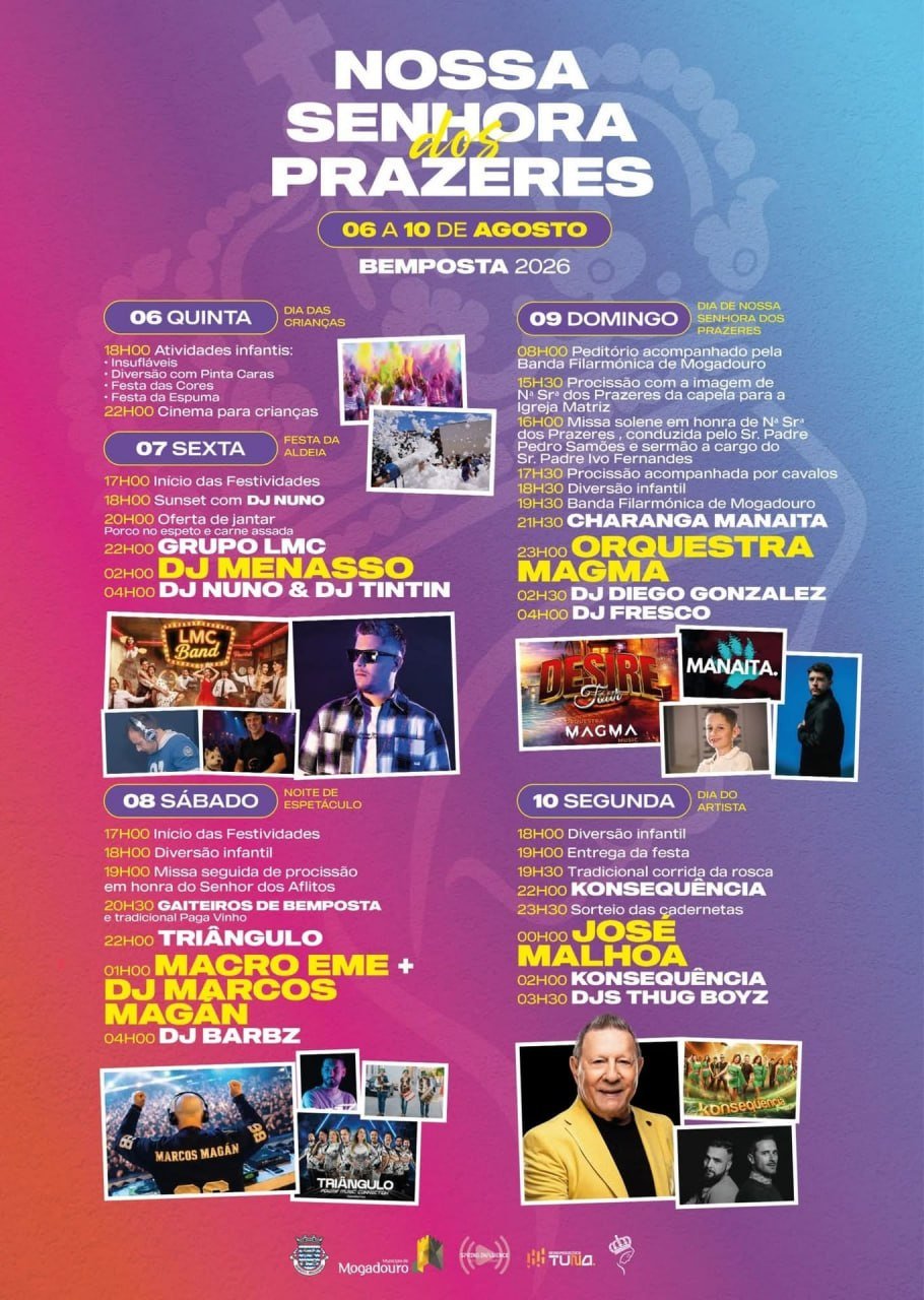 Festa em honra de Nossa Senhora dos Prazeres 2026 — event image