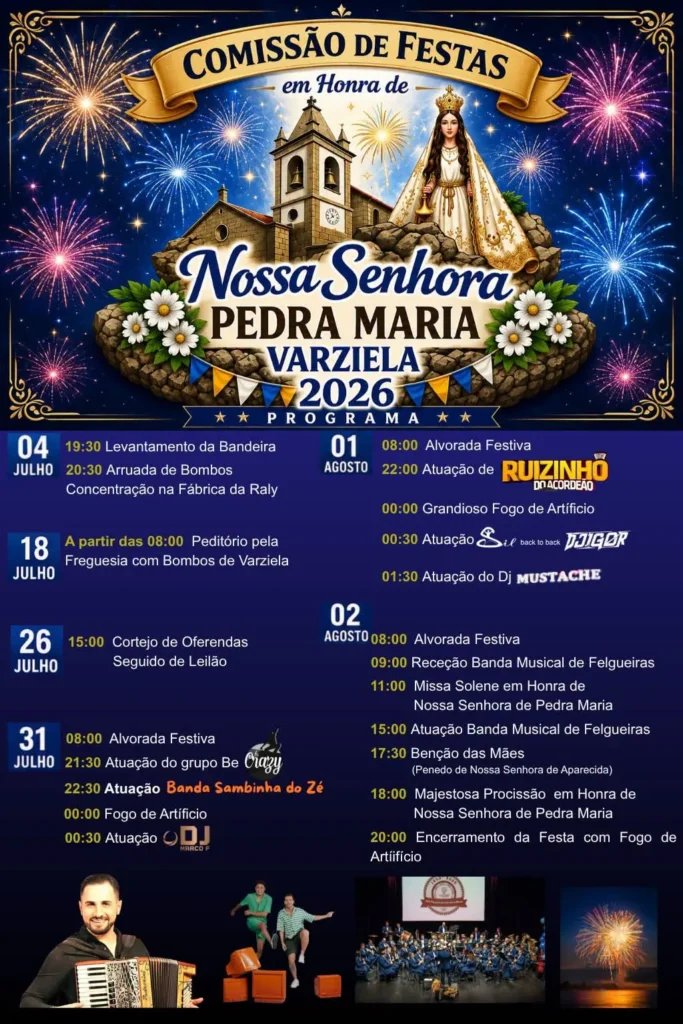 Festa em honra de Nossa Senhora Pedra Maria 2026 — event image