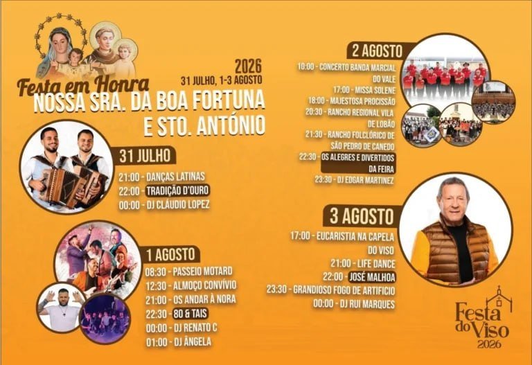 Festa em honra de Nossa Sra. da Boa Fortuna e Sto. António 2026 — event image