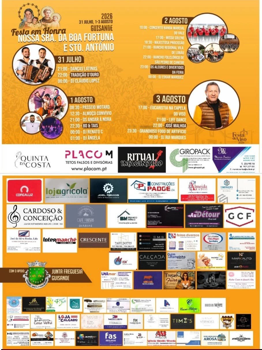 Festa em honra de Nossa Sra. da Boa Fortuna e Sto. António 2026 — event image