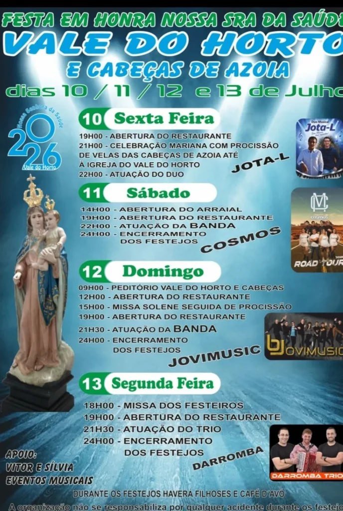 Festa em honra de Nossa Sra da Saúde 2026 — event image