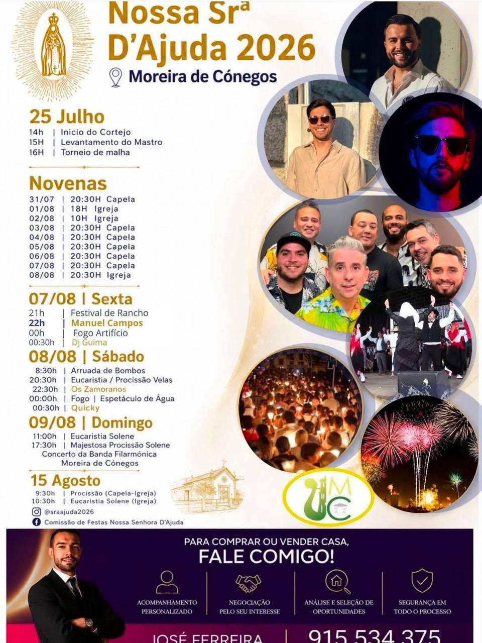 Festa em honra de Nossa Srª D'Ajuda 2026 — event image