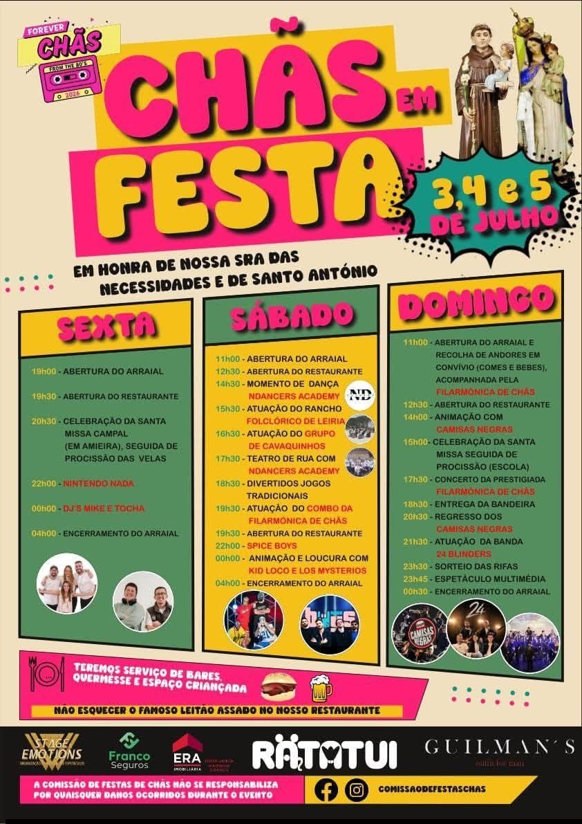Festa em honra de Nossa Sra das Necessidades e de Santo António 2026 — event image