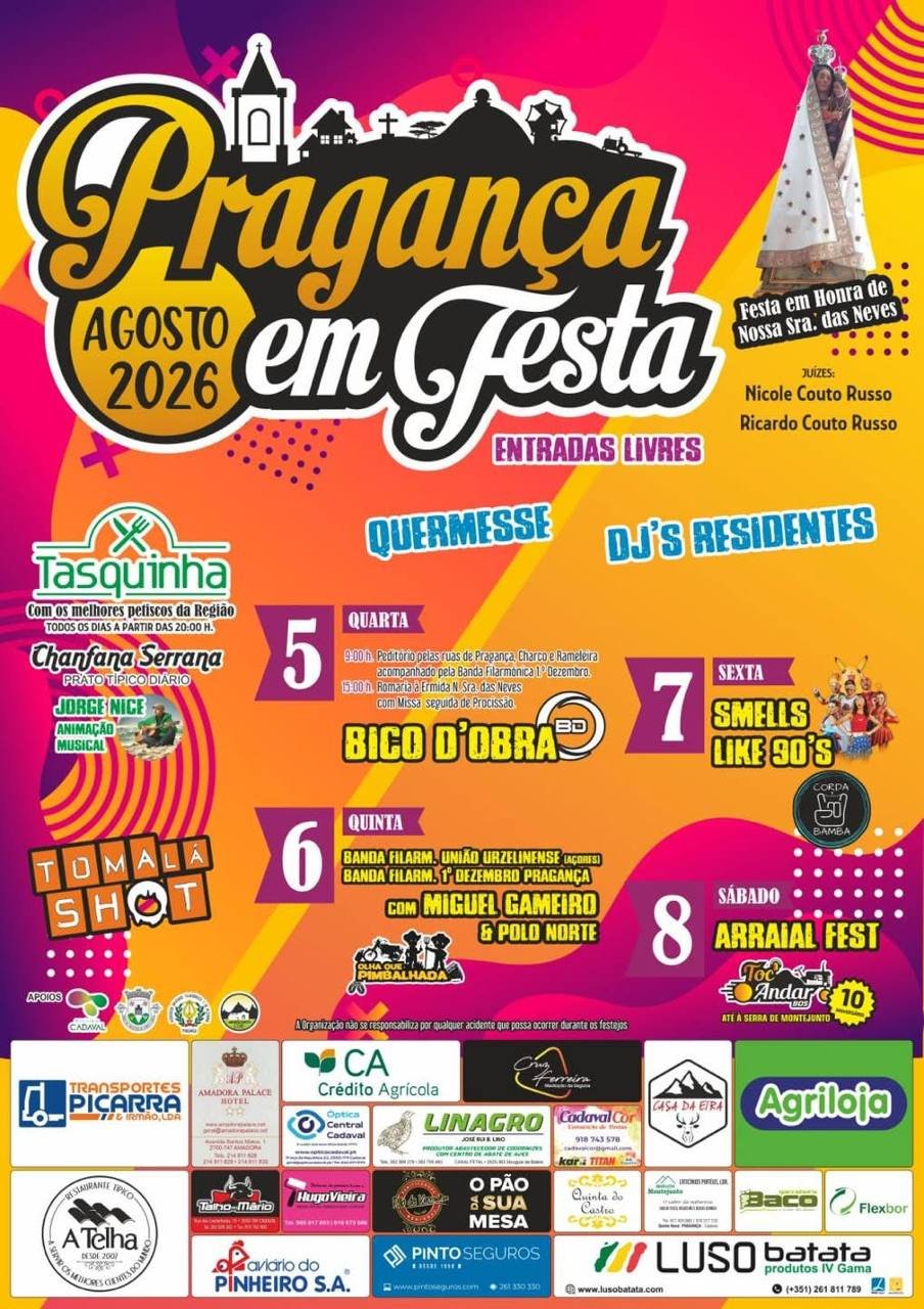 Festa em honra de Nossa Sra. das Neves 2026 — event image