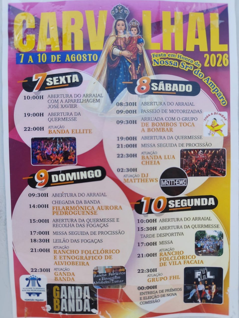 Festa em honra de Nossa Sra do Amparo 2026 — event image