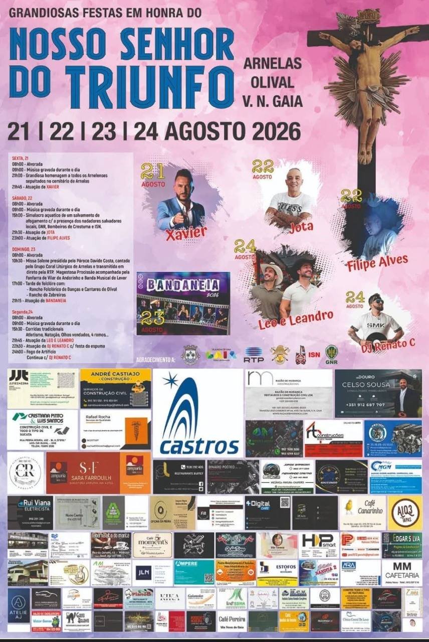 Festa em honra de Nosso Senhor do Triunfo 2026 — event image