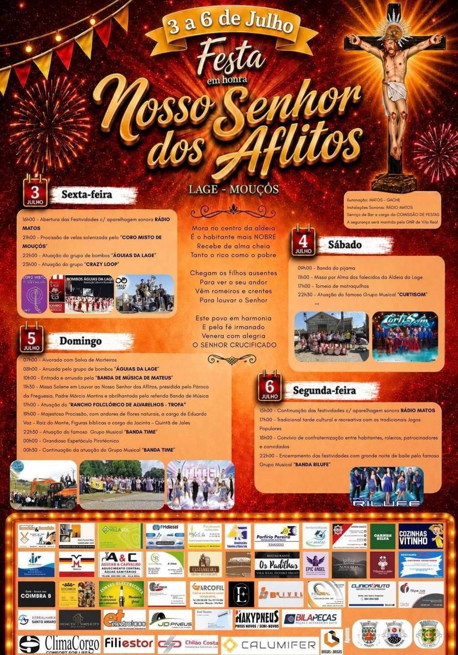 Festa em honra de Nosso Senhor dos Aflitos 2026 — event image