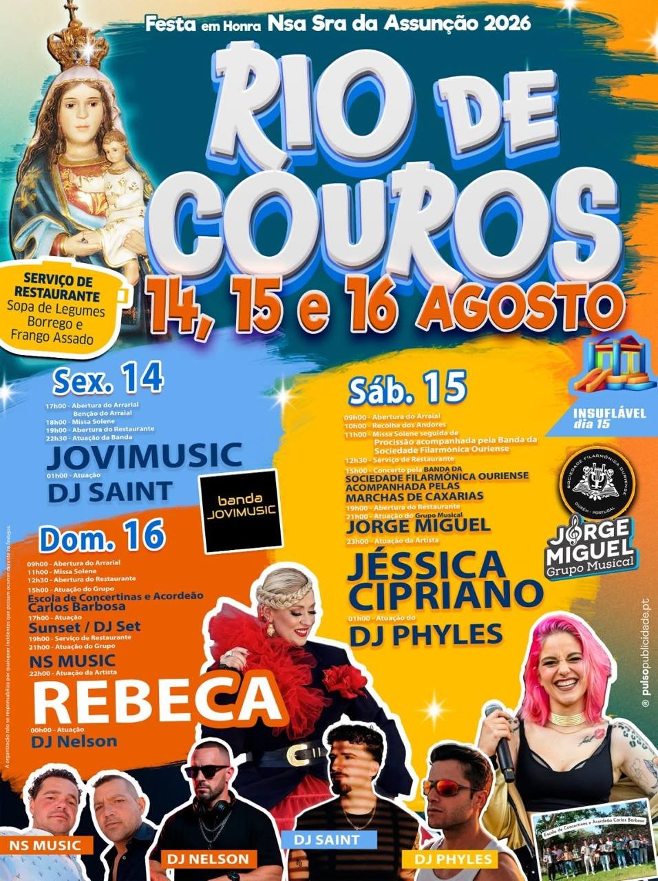 Festa em honra de Nsa Sra da Assunção 2026 — event image