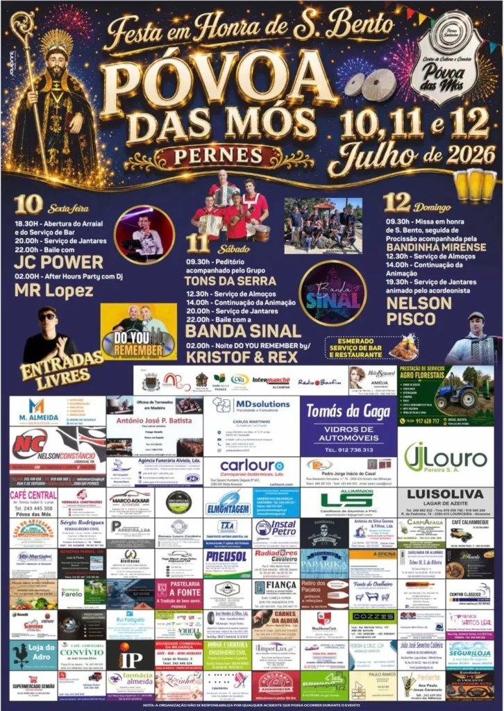 Festa em honra de S. Bento 2026 — event image