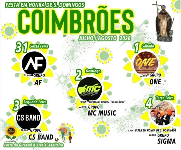 Festa em honra de S. Domingos 2026 — event image