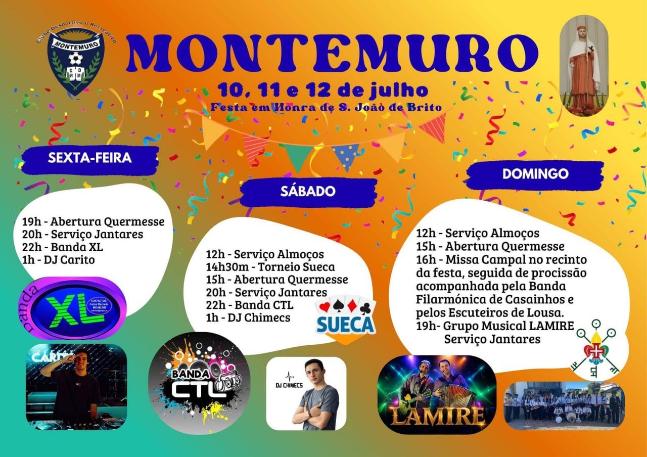 Festa em honra de S. João de Brito 2026 — event image