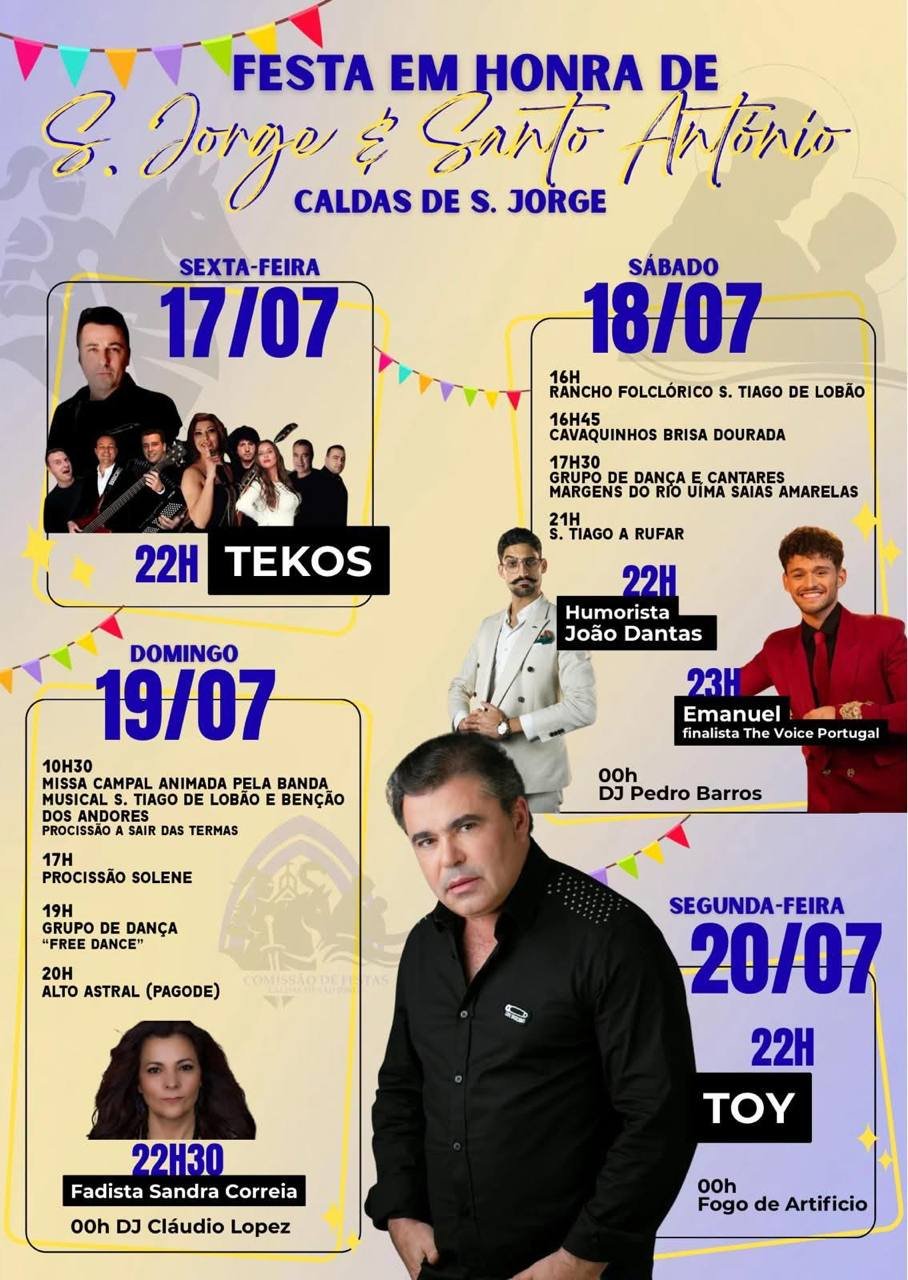 Festa em honra de S. Jorge & Santo António 2026 — event image