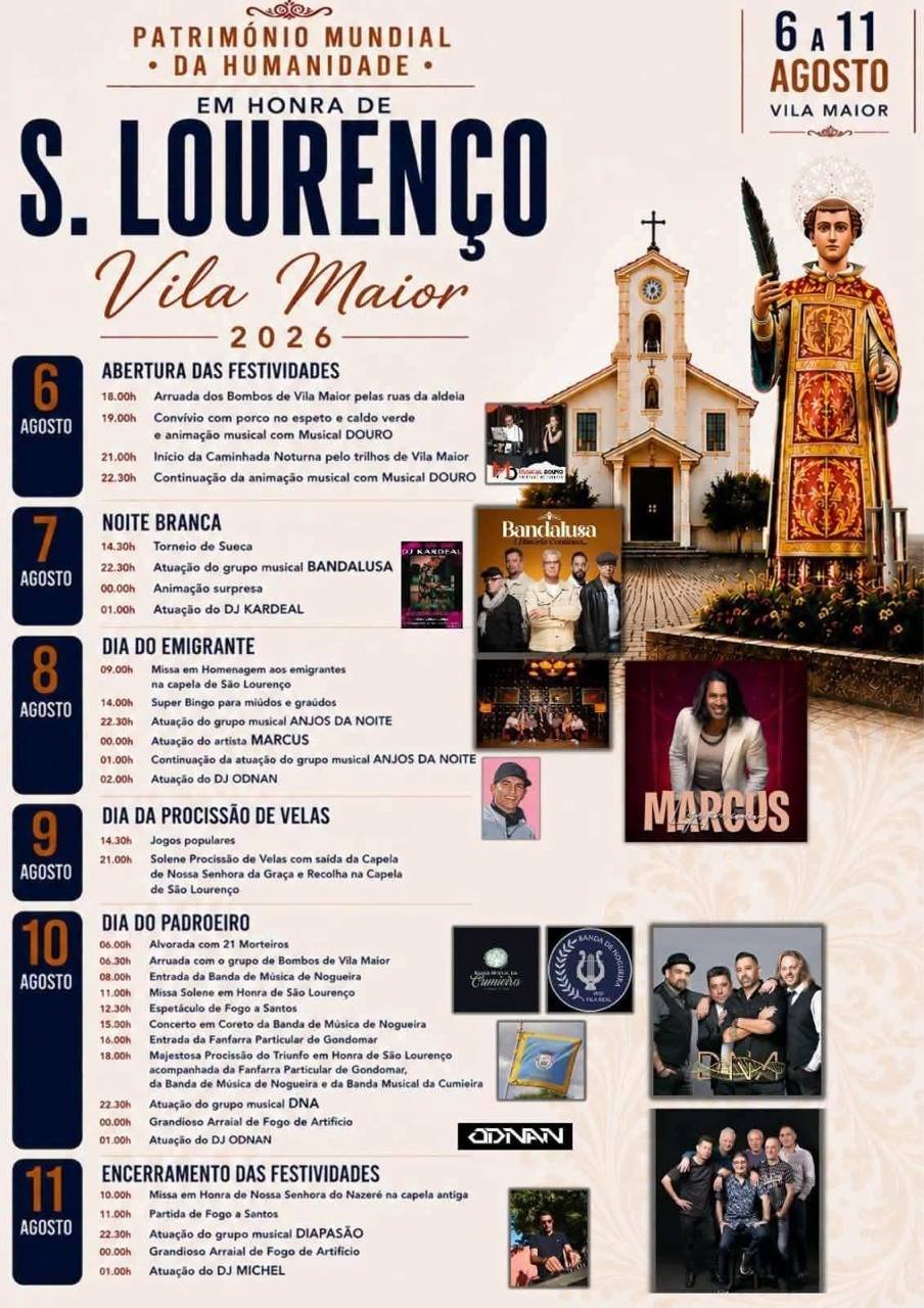 Festa em honra de S. Lourenço 2026 — event image
