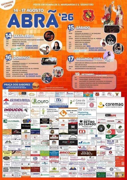 Festa em honra de S. Margarida e S. Sebastião 2026 — event image