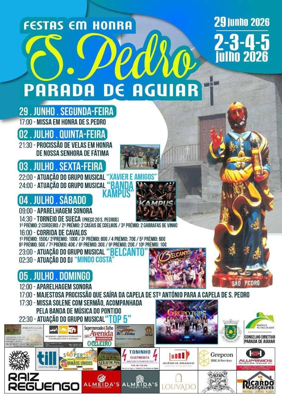 Festa em honra de S. Pedro 2026 — event image