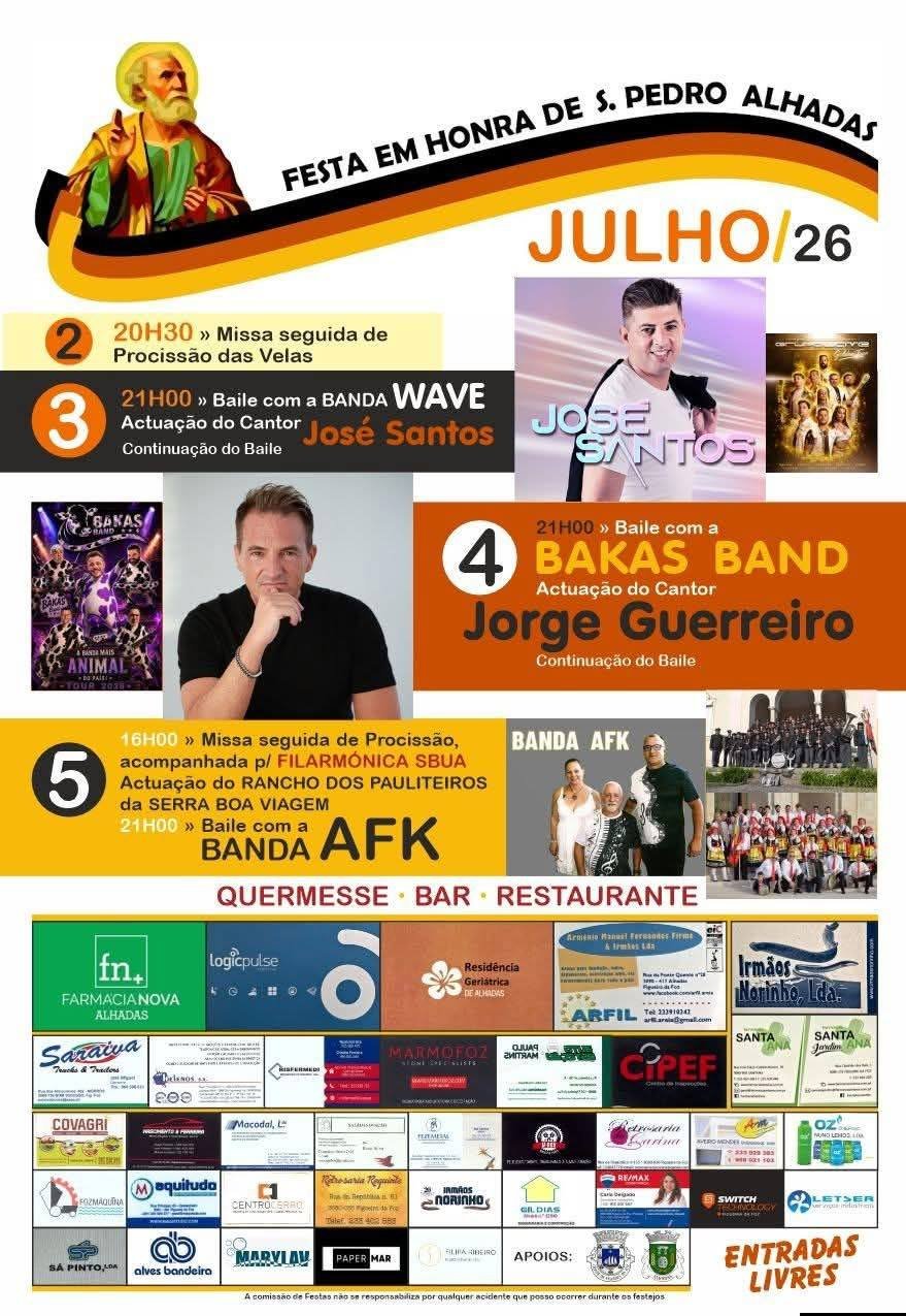 Festa em honra de S. Pedro 2026 — event image