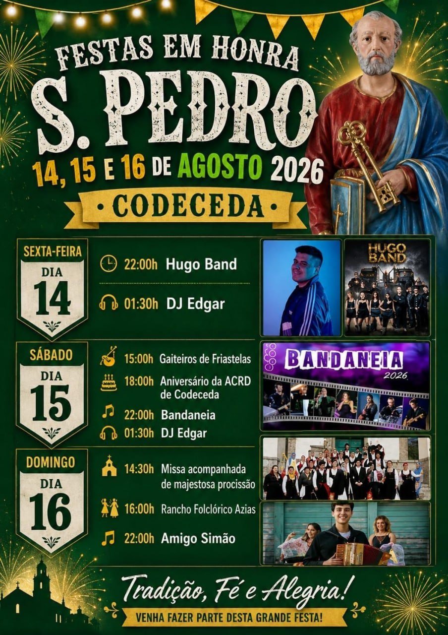 Festa em honra de S. Pedro 2026 — event image