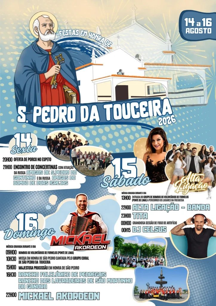 Festa em honra de S. Pedro da Touceira 2026 — event image