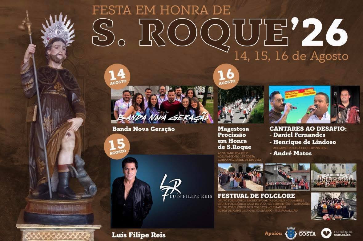 Festa em honra de S. Roque 2026 — event image