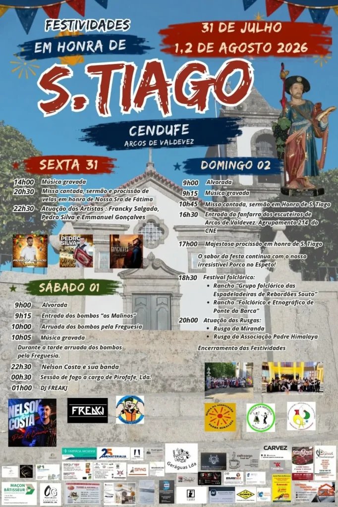 Festa em honra de S. Tiago 2026 — event image