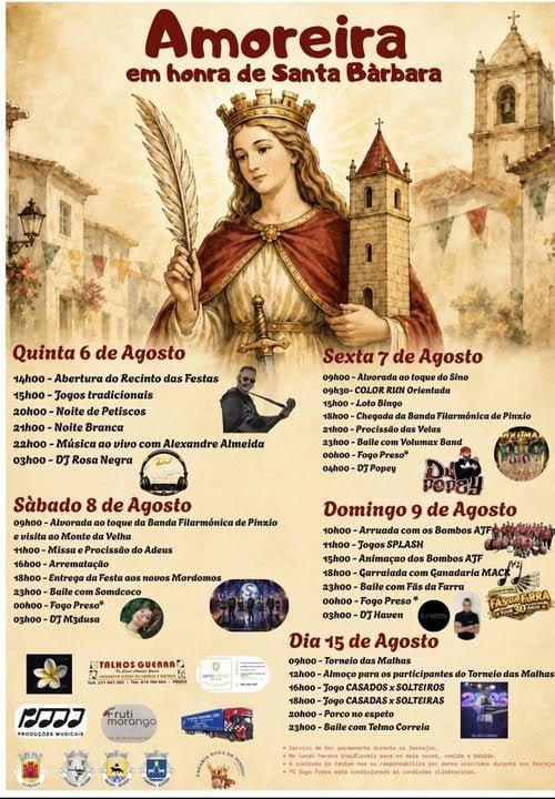 Festa em honra de Santa Bárbara 2026 — event image
