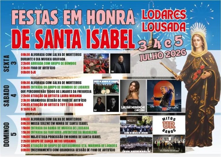 Festa em honra de Santa Isabel 2026 — event image