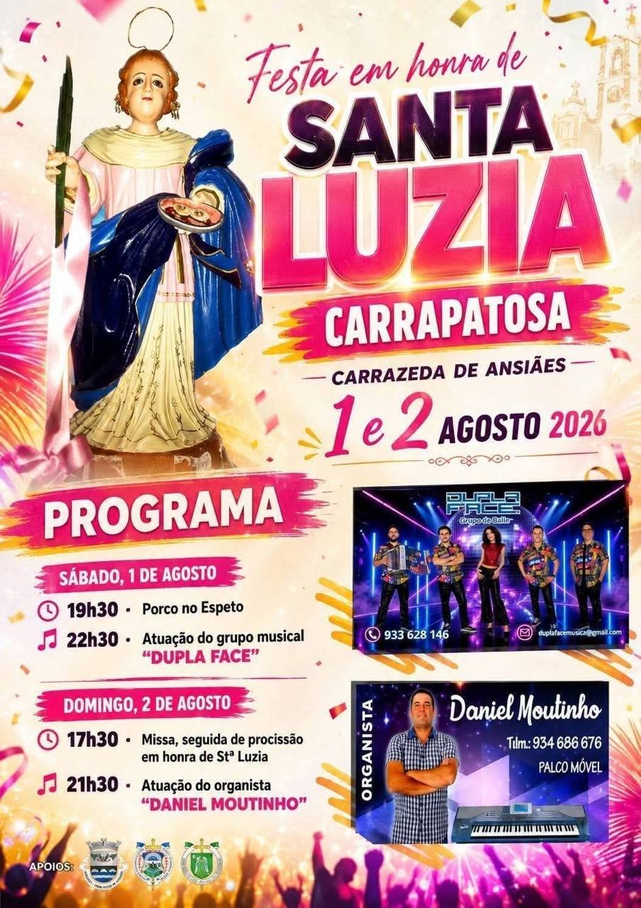 Festa em honra de Santa Luzia 2026 — event image