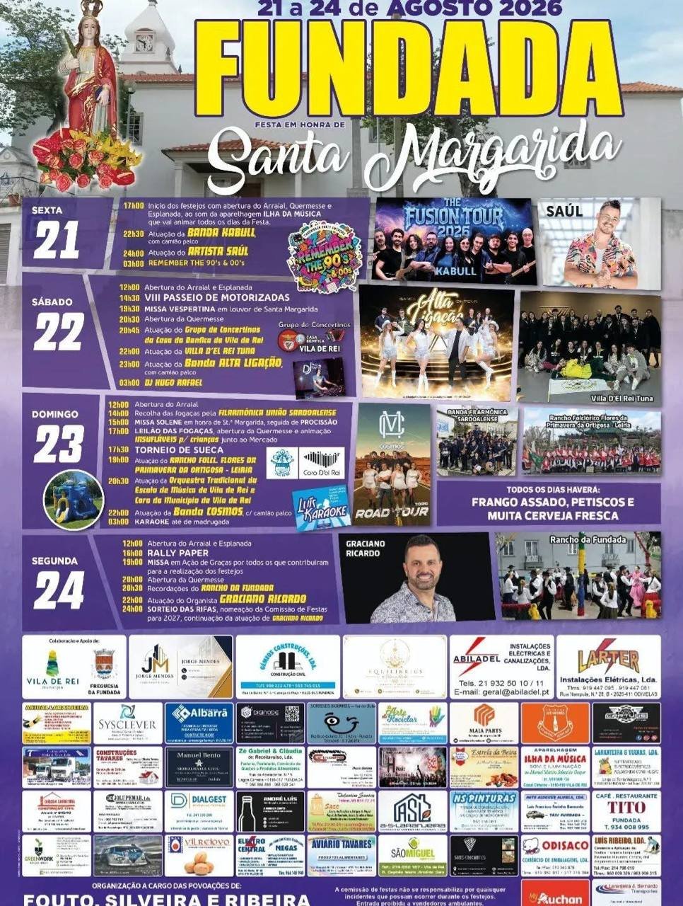 Festa em honra de Santa Margarida 2026 — event image