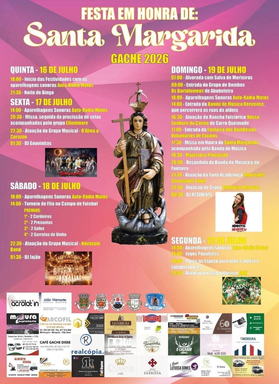 Festa em honra de Santa Margarida 2026 — event image