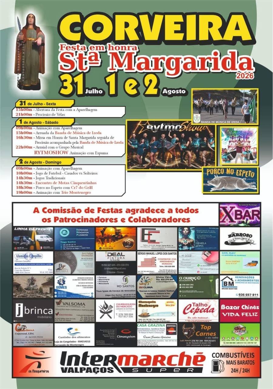 Festa em honra de Santa Margarida 2026 — event image