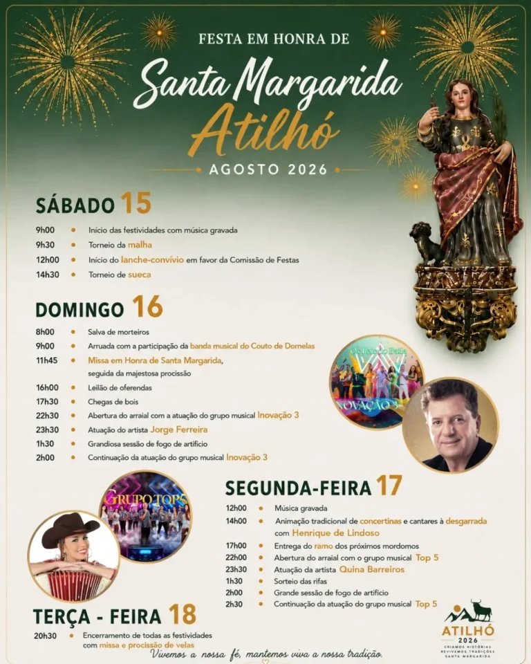 Festa em honra de Santa Margarida 2026 — event image