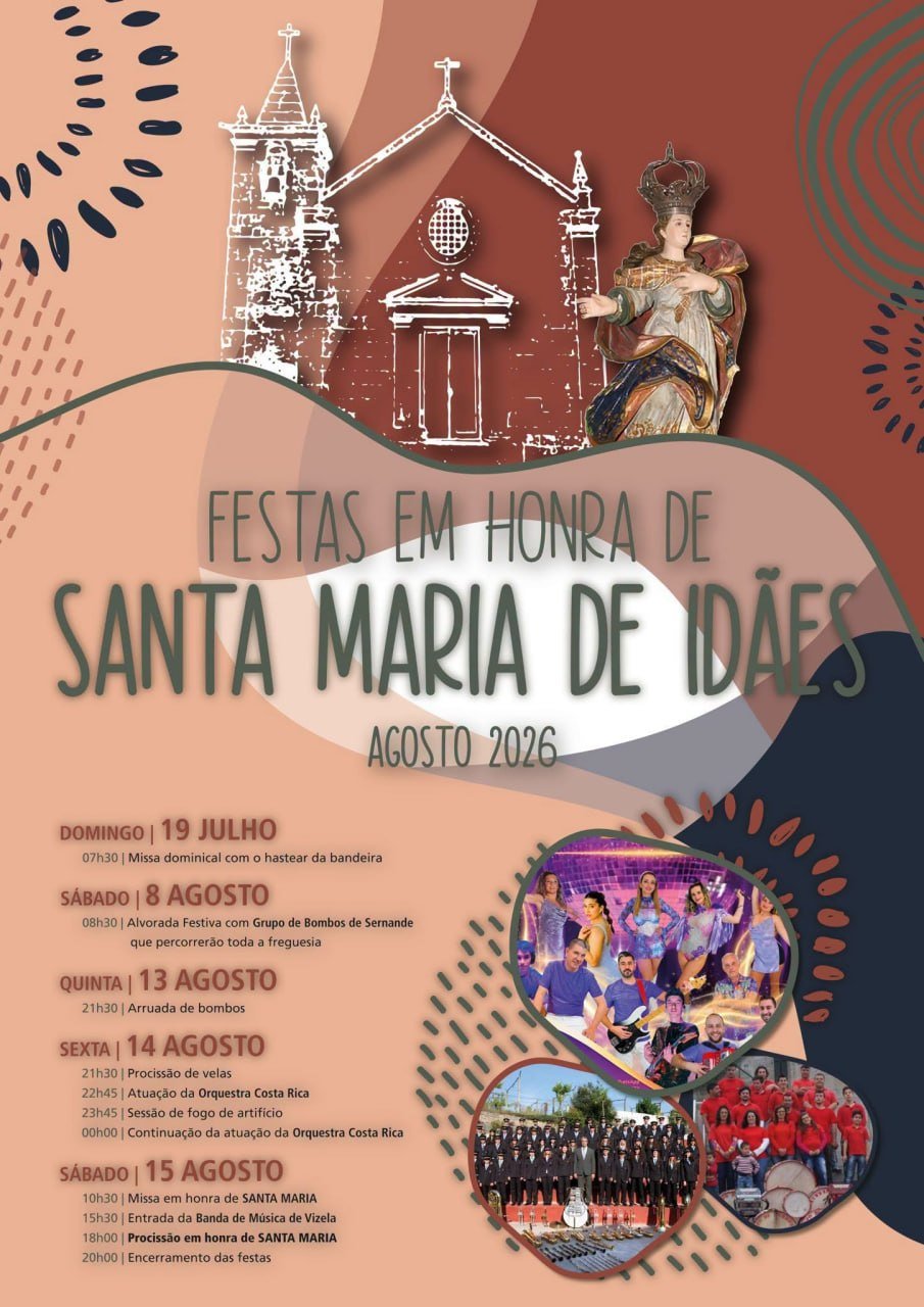 Festa em honra de Santa Maria de Idães 2026 — event image