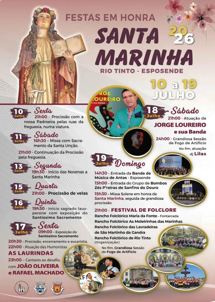 Festa em honra de Santa Marinha 2026 — event image
