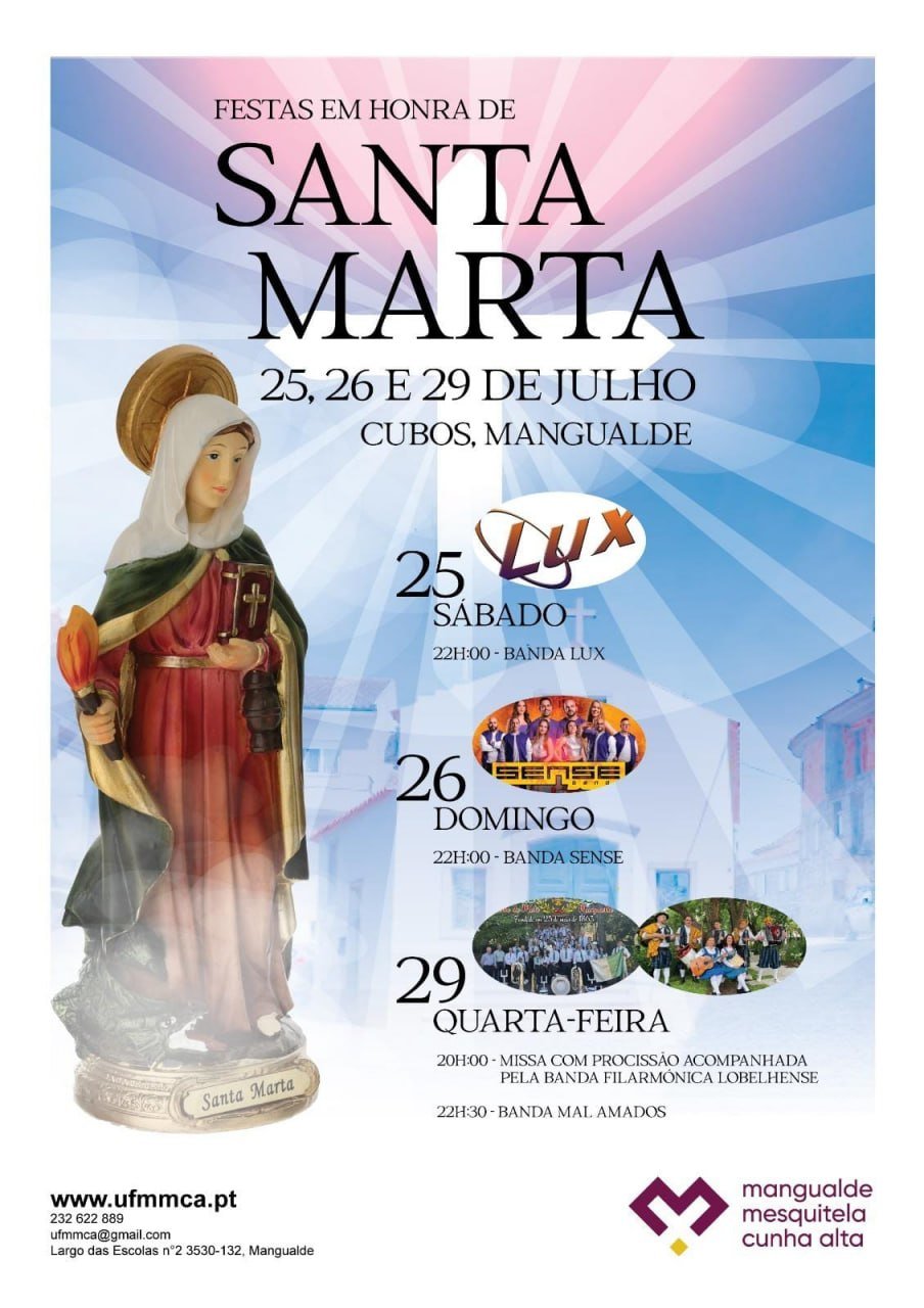 Festa em honra de Santa Marta 2026 — event image