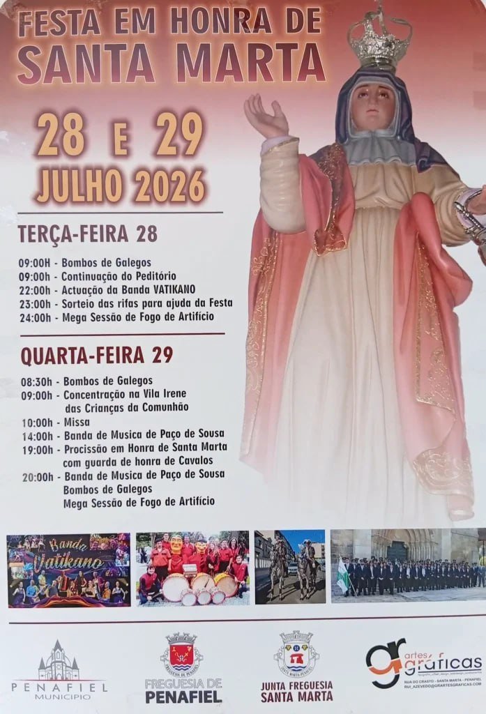 Festa em honra de Santa Marta 2026 — event image