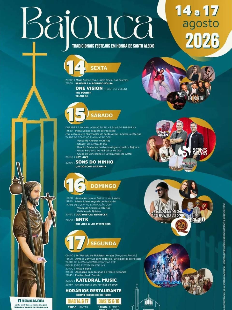 Festa em honra de Santo Aleixo 2026 — event image