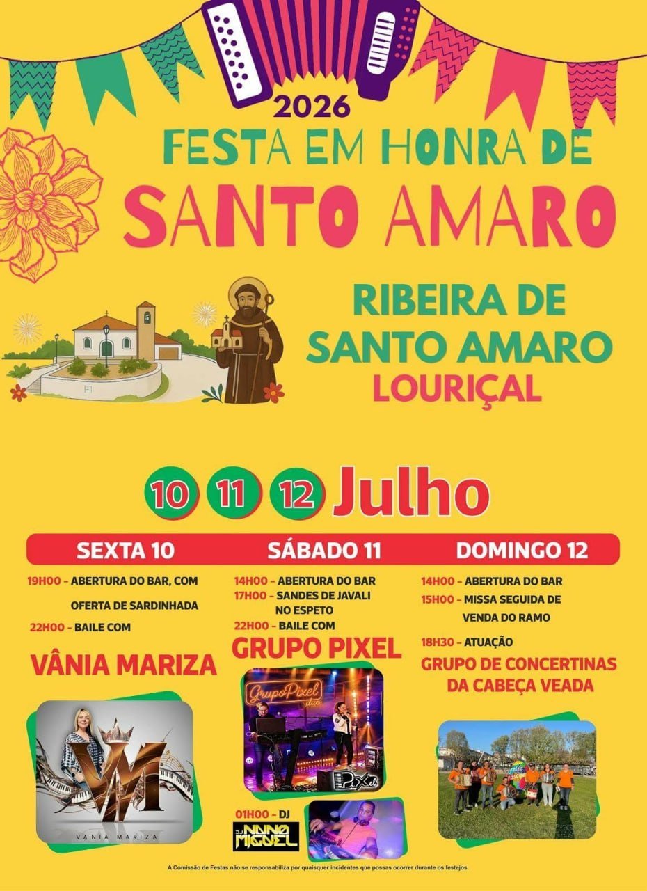 Festa em honra de Santo Amaro 2026 — event image