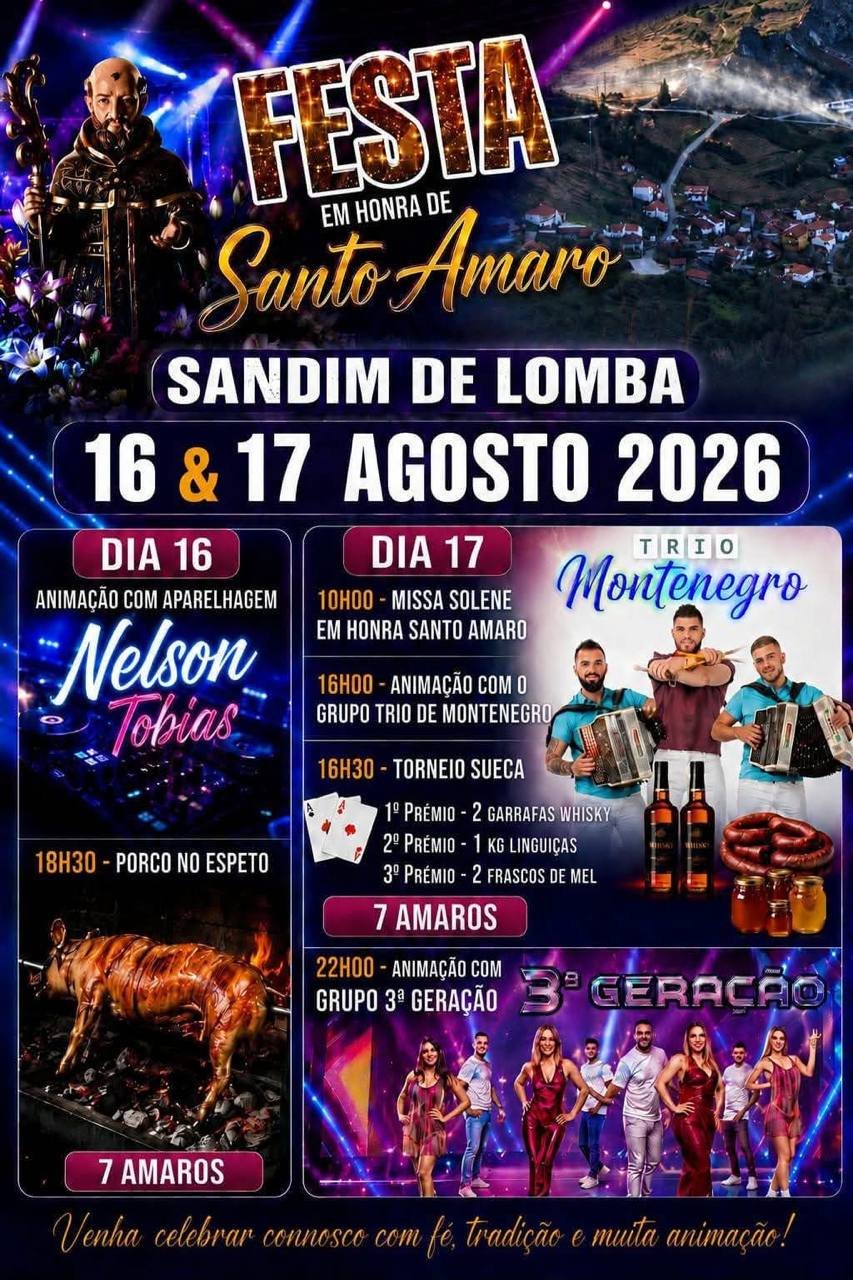 Festa em honra de Santo Amaro 2026 — event image